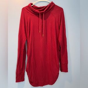 Soft Cowl Neck Maternity Sweatshirt